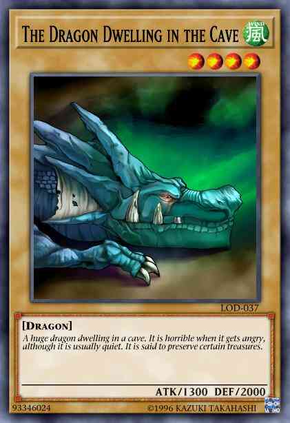 The Dragon Dwelling in the Cave - YS15-ENL03 - Common - 1st Edition
