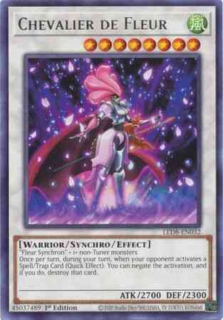 Chevalier de Fleur - LED8-EN032 - Rare - 1st Edition
