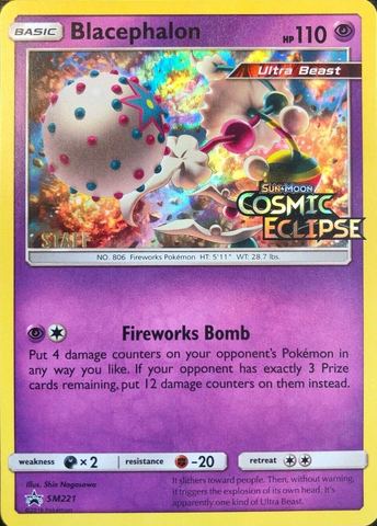 blacephalon pokemon card Blacephalon - SM221