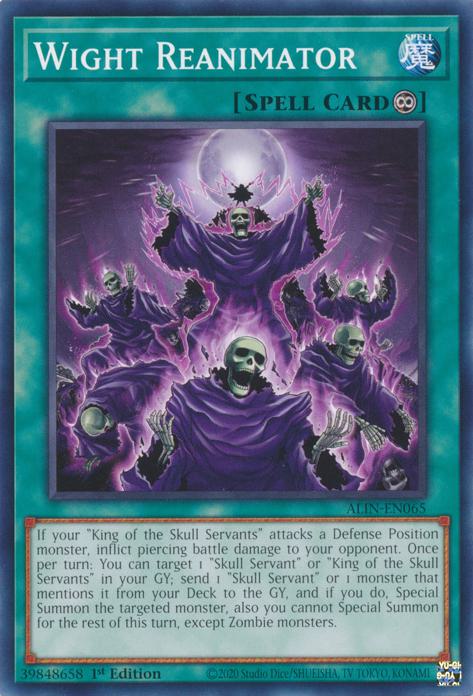 Wight Reanimator - ALIN-EN065 - Common - 1st Edition