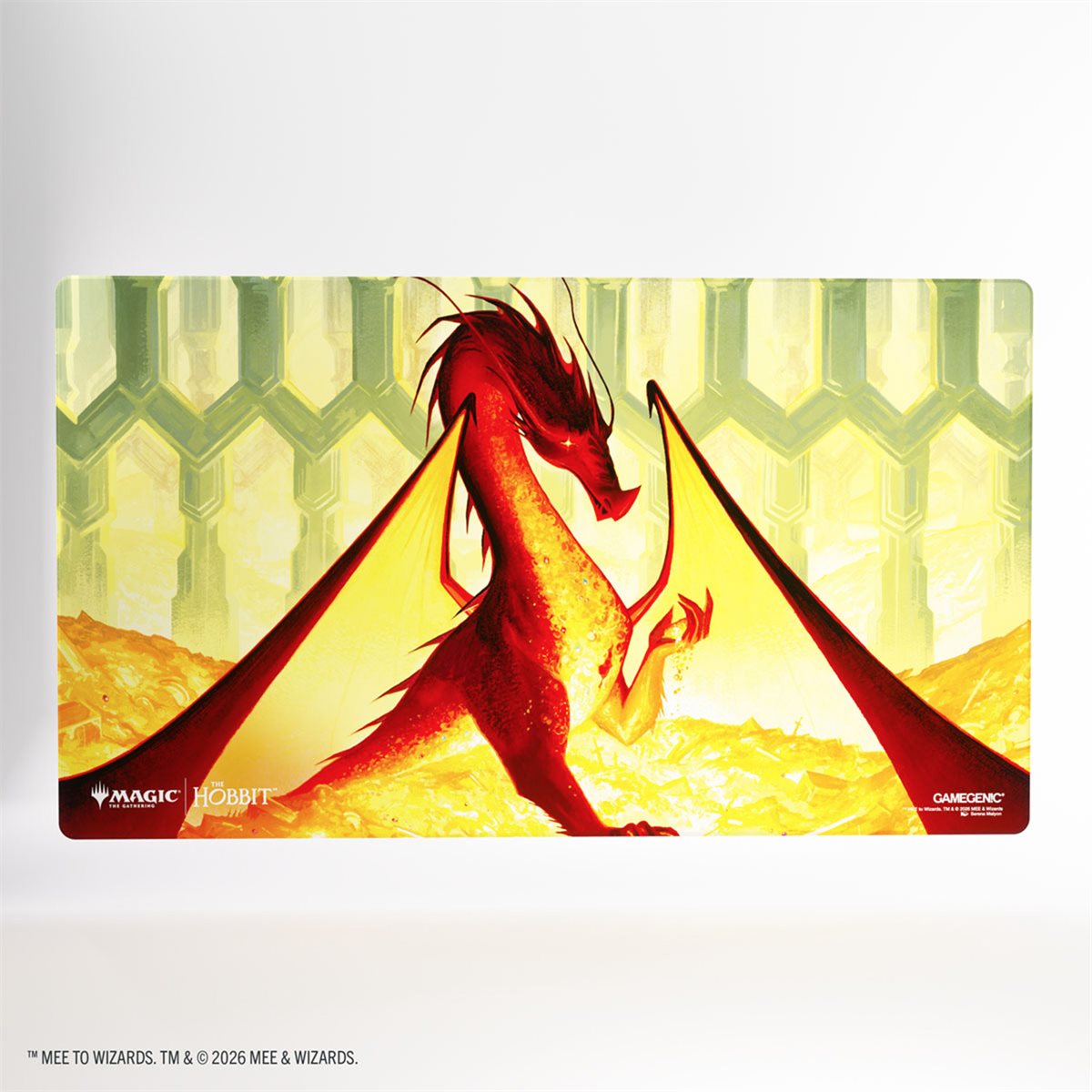 Gamegenic MTG Shiny Playmat - The Hobbit - Smaug the Golden