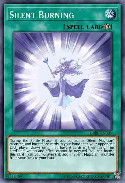 Silent Burning - DPRP-EN005 - Super Rare - 1st Edition