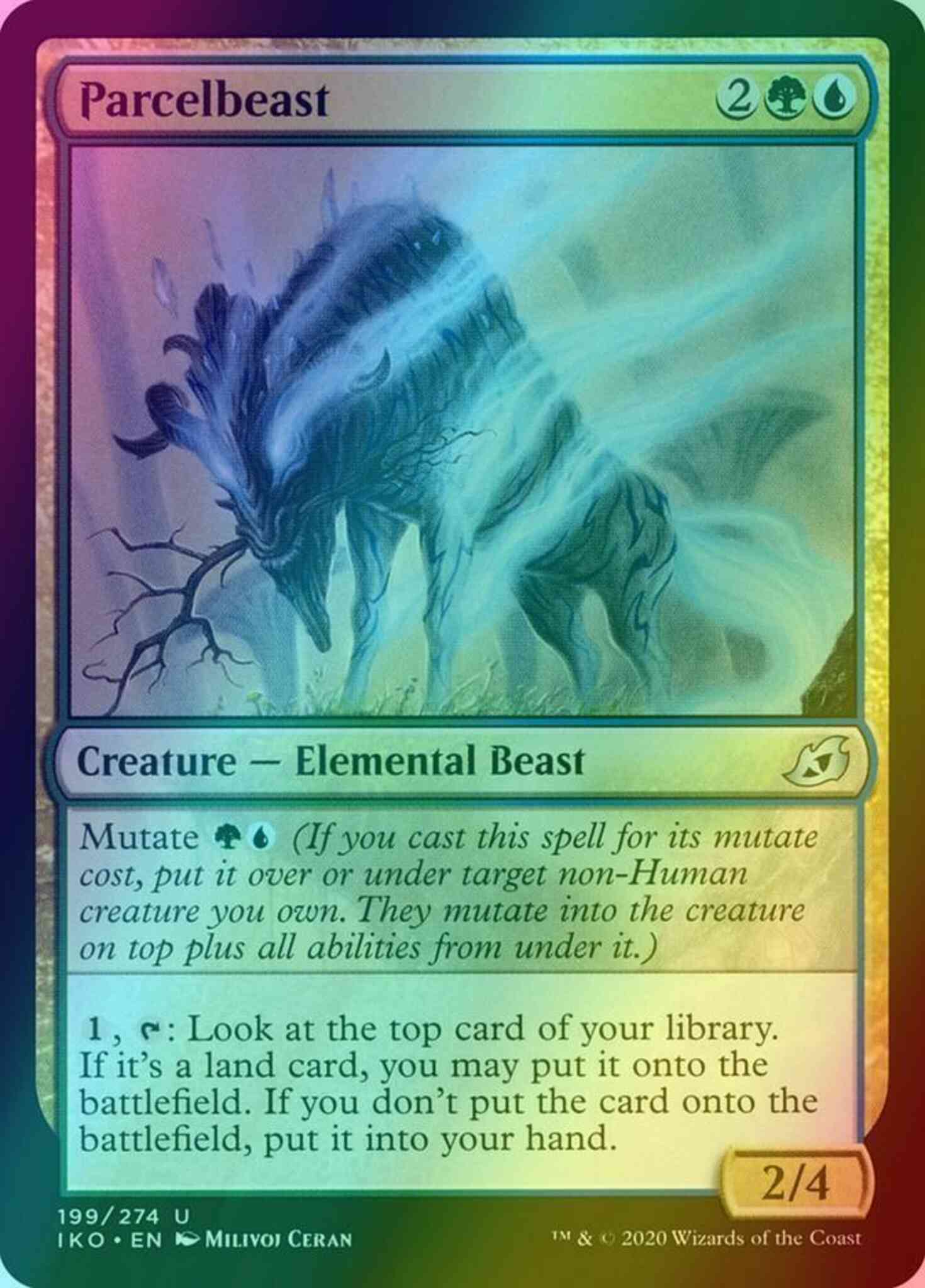 Parcelbeast [199] [Ikoria: Lair of Behemoths] [Foil]  Face to Face Games