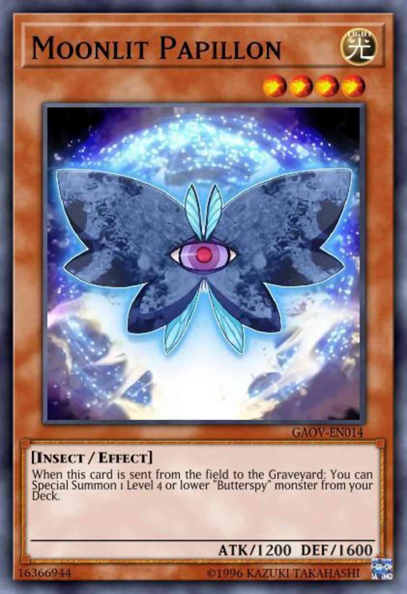 Moonlit Papillon - GAOV-EN014 - Common - 1st Edition