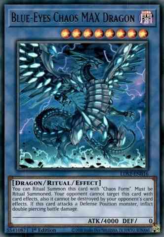 Blue-Eyes Chaos MAX Dragon - LDS2-EN016 - Ultra Rare - 1st Edition