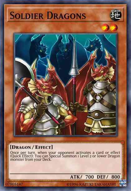 Soldier Dragons - MP18-EN121 - Common - 1st Edition