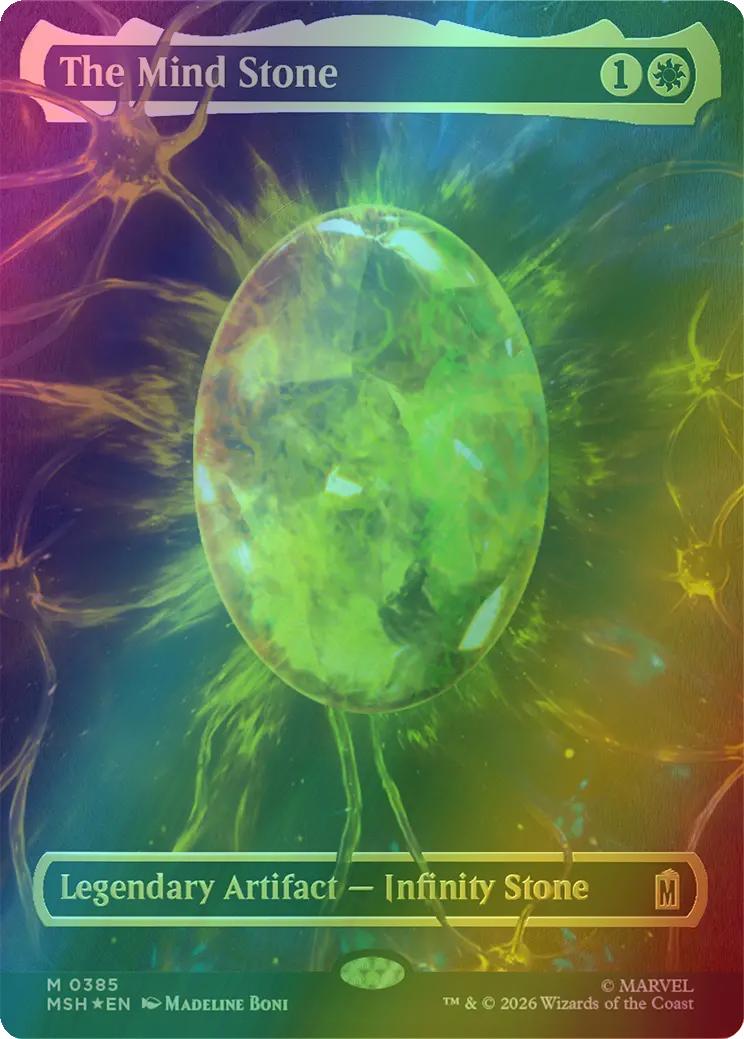 The Mind Stone [385] [Borderless] [Textless] [Headliner] [Marvel