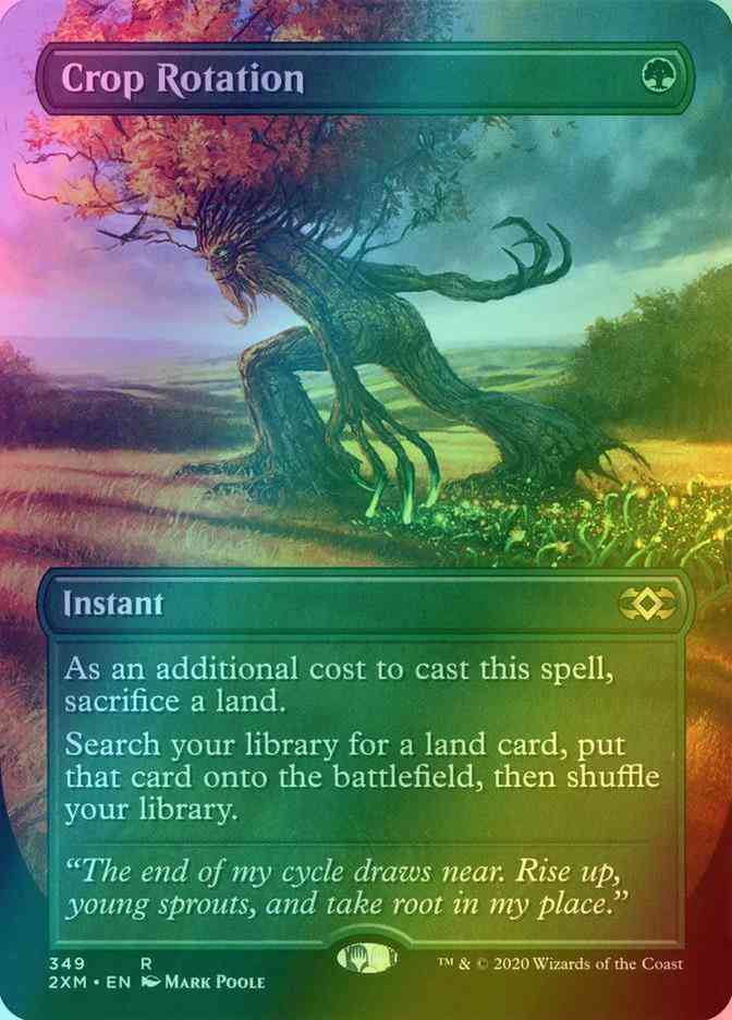 Crop Rotation [349] [Borderless] [Double Masters] [Foil] – Face to Face  Games