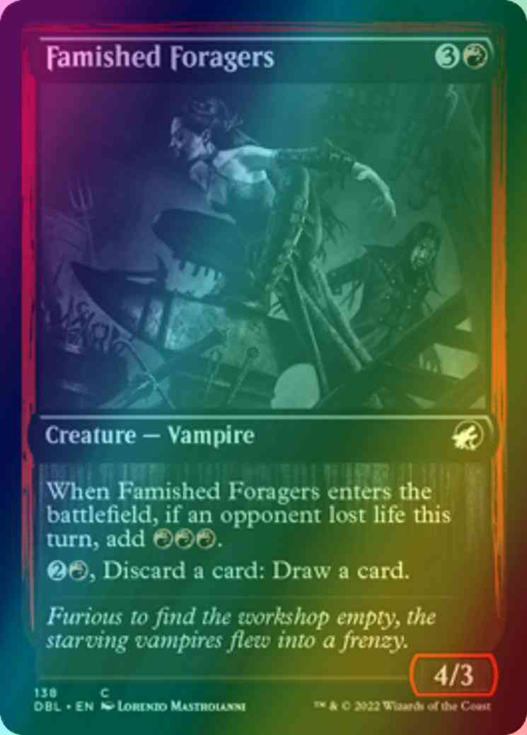 Famished Foragers [138] [Innistrad: Double Feature] [Foil] – Face to Face  Games