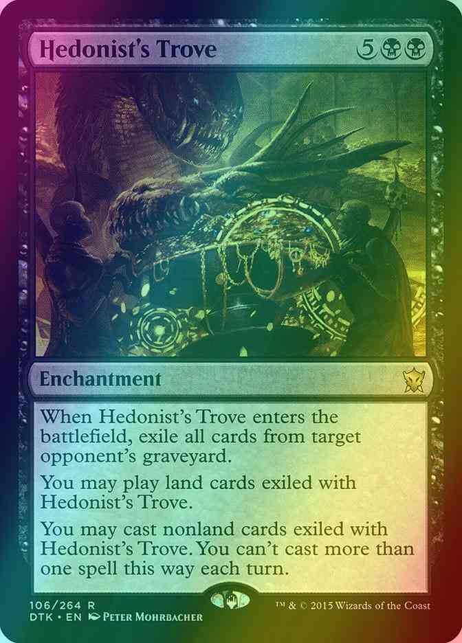 tomb raider mtg cards Hedonist's Trove [106] [Dragons Of Tarkir] [Foil] – Face to Face Games