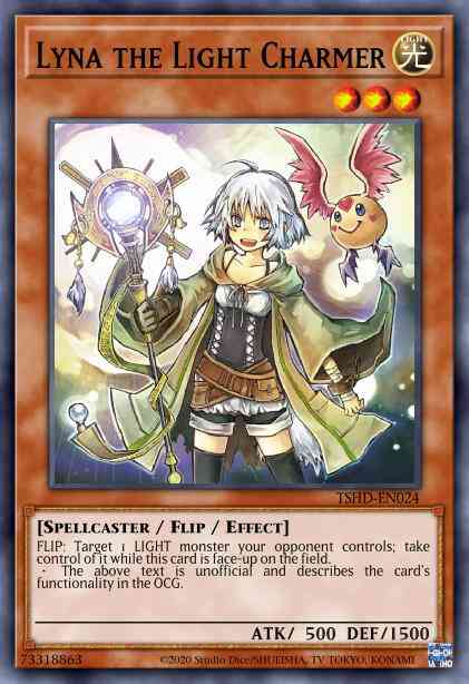 Lyna the Light Charmer - TSHD-EN024 - Common - Unlimited