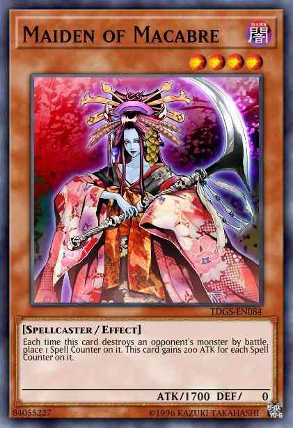 Maiden of Macabre - TDGS-EN084 - Rare - 1st Edition