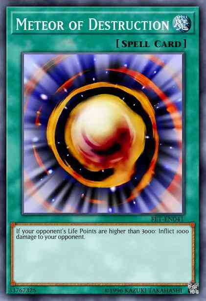 Meteor of Destruction - LCJW-EN068 - Common - 1st Edition