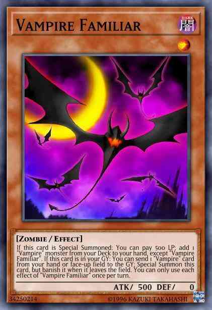 Vampire Familiar - DASA-EN001 - Super Rare - Unlimited
