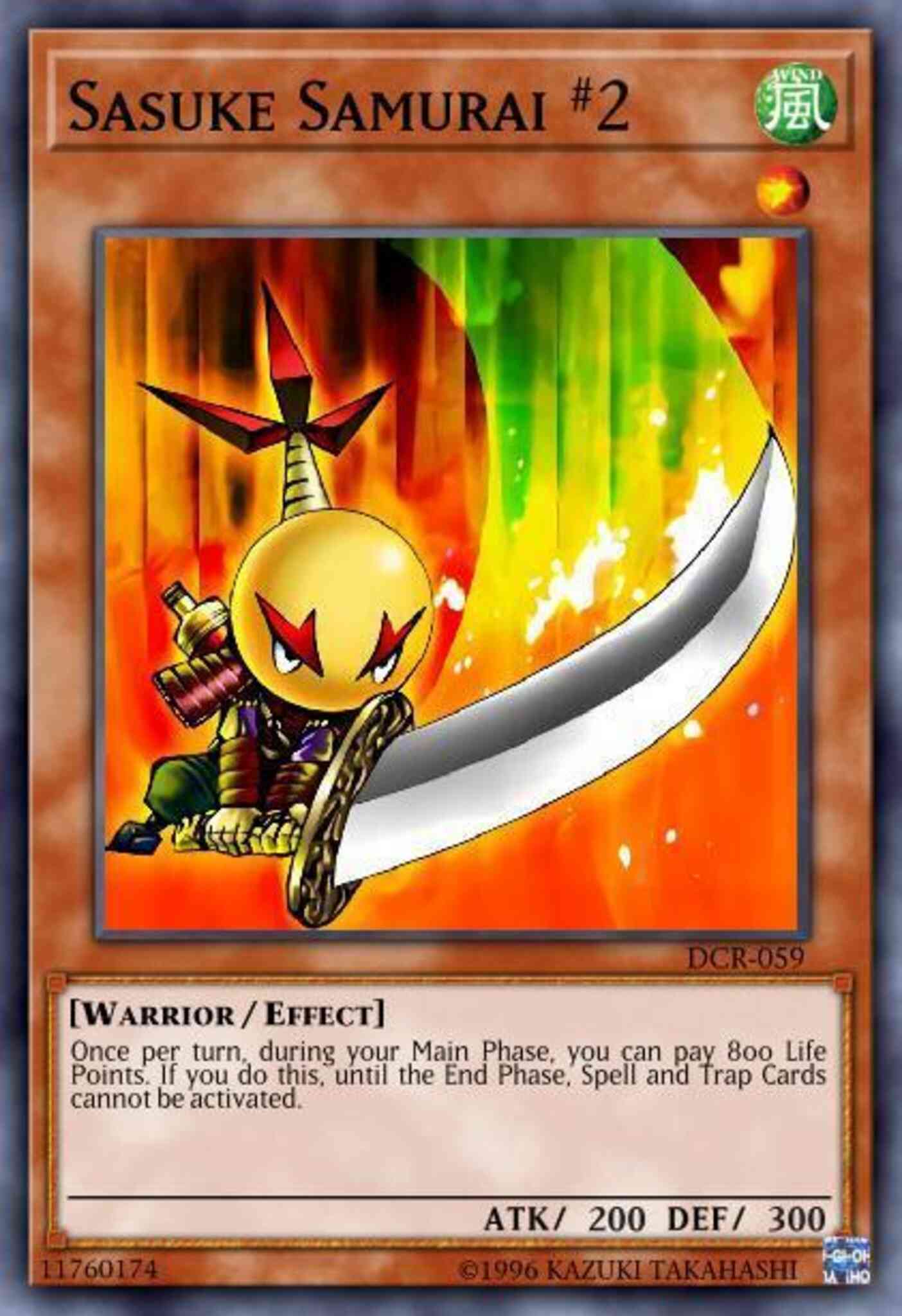 Sasuke Samurai #2 - DCR-059 - Common - Unlimited