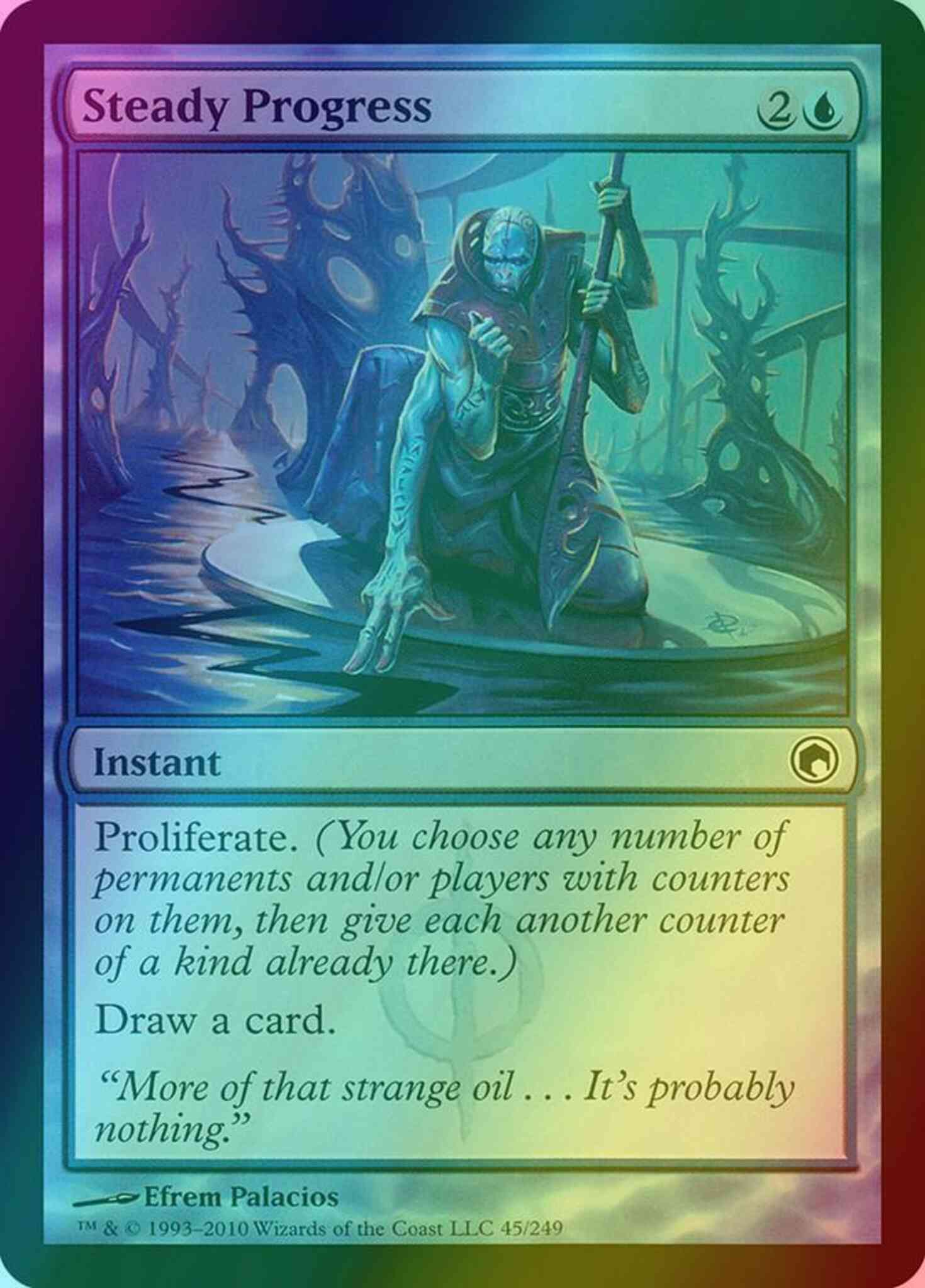 Steady Progress [45] [Scars Of Mirrodin] [Foil] – Face to Face Games