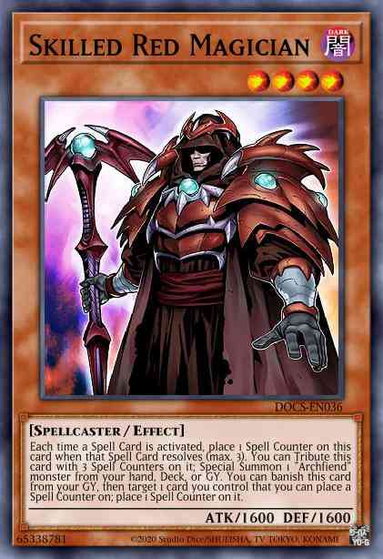 Skilled Red Magician - SBCB-EN009 - Common - 1st Edition