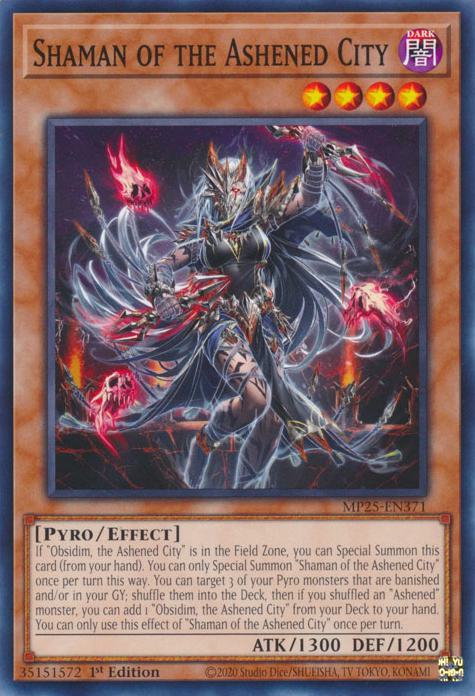 Shaman of the Ashened City - MP25-EN371 - Common - 1st Edition