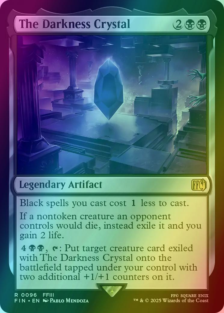 The Darkness Crystal [96] [FINAL FANTASY] [Foil] – Face to Face Games
