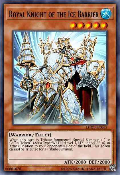 Royal Knight of the Ice Barrier - STBL-EN091 - Super Rare - 1st Edition