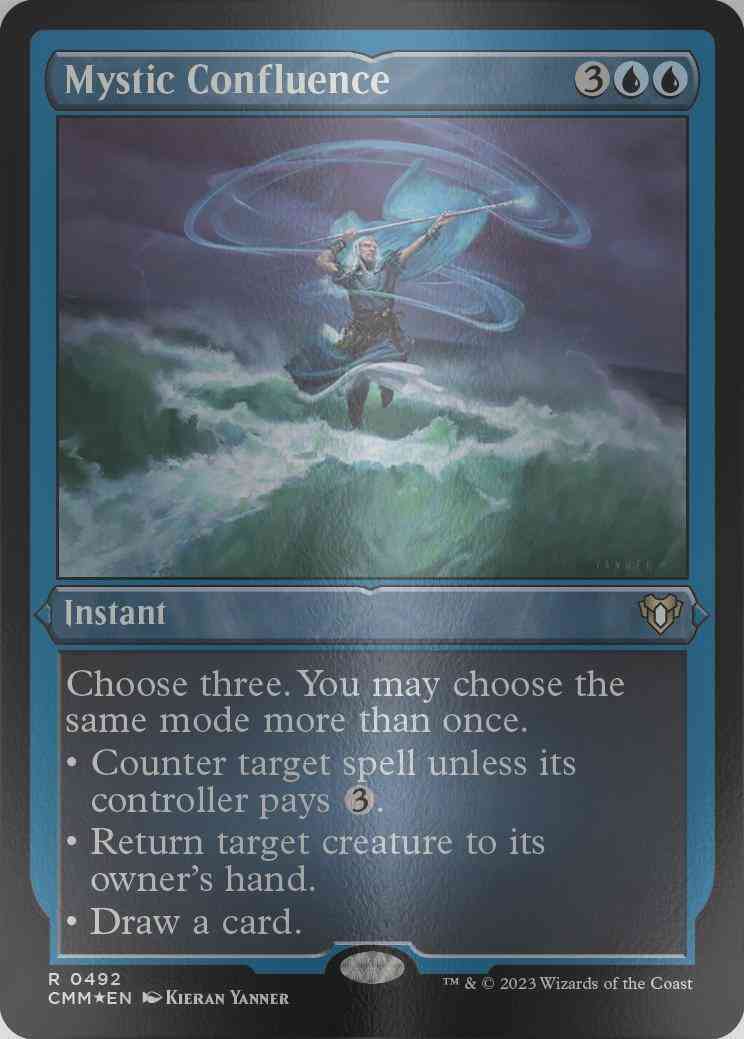 Mystic Confluence [492] [Commander Masters] [Etched Foil] – Face to Face  Games