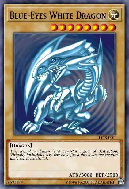 Blue-Eyes White Dragon - LED3-EN006 - Common - 1st Edition