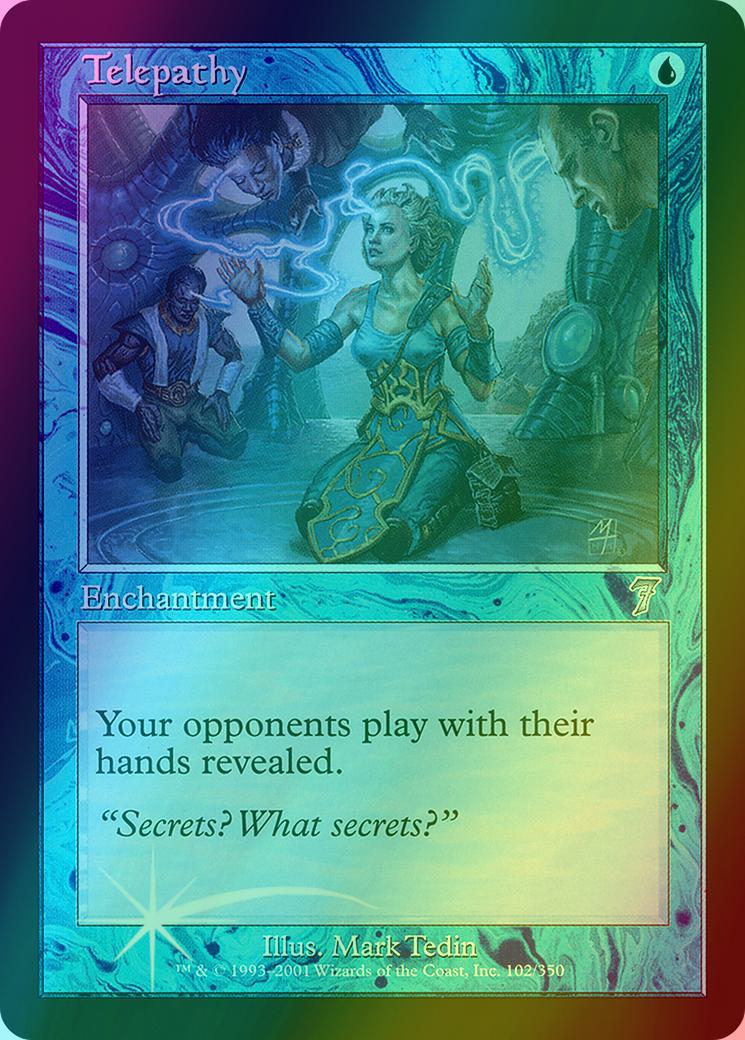 Telepathy [102x] [Seventh Edition] [Foil] – Face to Face Games