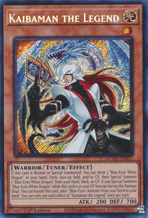 Kaibaman the Legend - DUAD-EN021 - Secret Rare - 1st Edition