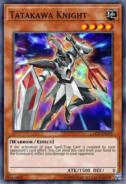 Tatakawa Knight - LTGY-EN005 - Common - 1st Edition