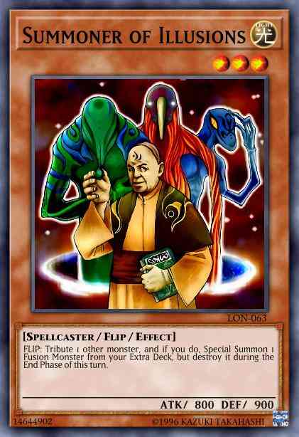 Summoner of Illusions - GLD1-EN004 - Common - Limited