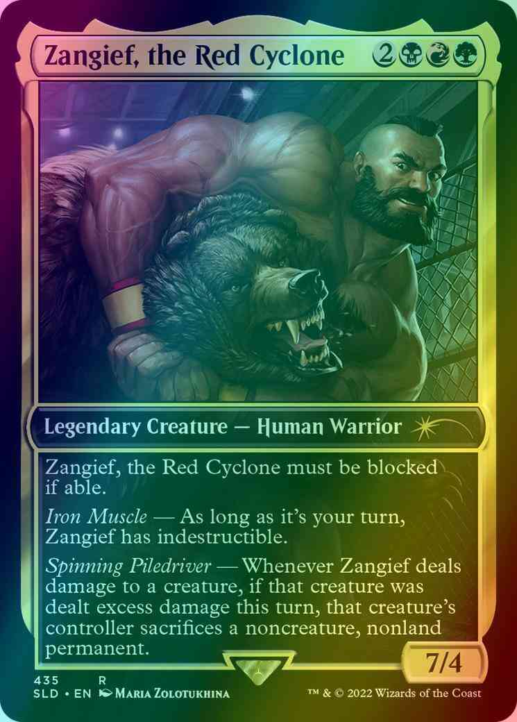 Zangief, the Red Cyclone [0435] [Street Fighter] [Secret Lair Drop
