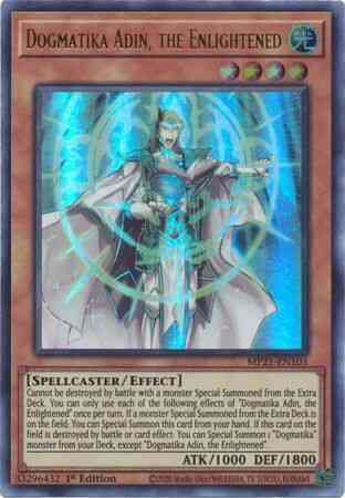 Dogmatika Adin, the Enlightened - MP21-EN103 - Ultra Rare - 1st Edition