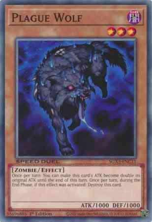 Plague Wolf - SGX3-ENC11 - Common - 1st Edition