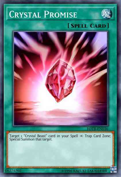 Crystal Promise - LCGX-EN167 - Rare - Unlimited