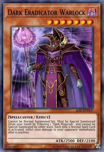 Dark Eradicator Warlock - WCPP-EN014 - Rare - Limited