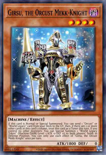 Girsu, the Orcust Mekk-Knight - ETCO-EN024 - Secret Rare - 1st Edition