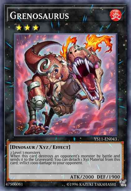 Grenosaurus - SP13-EN022 - Starfoil Rare - Unlimited
