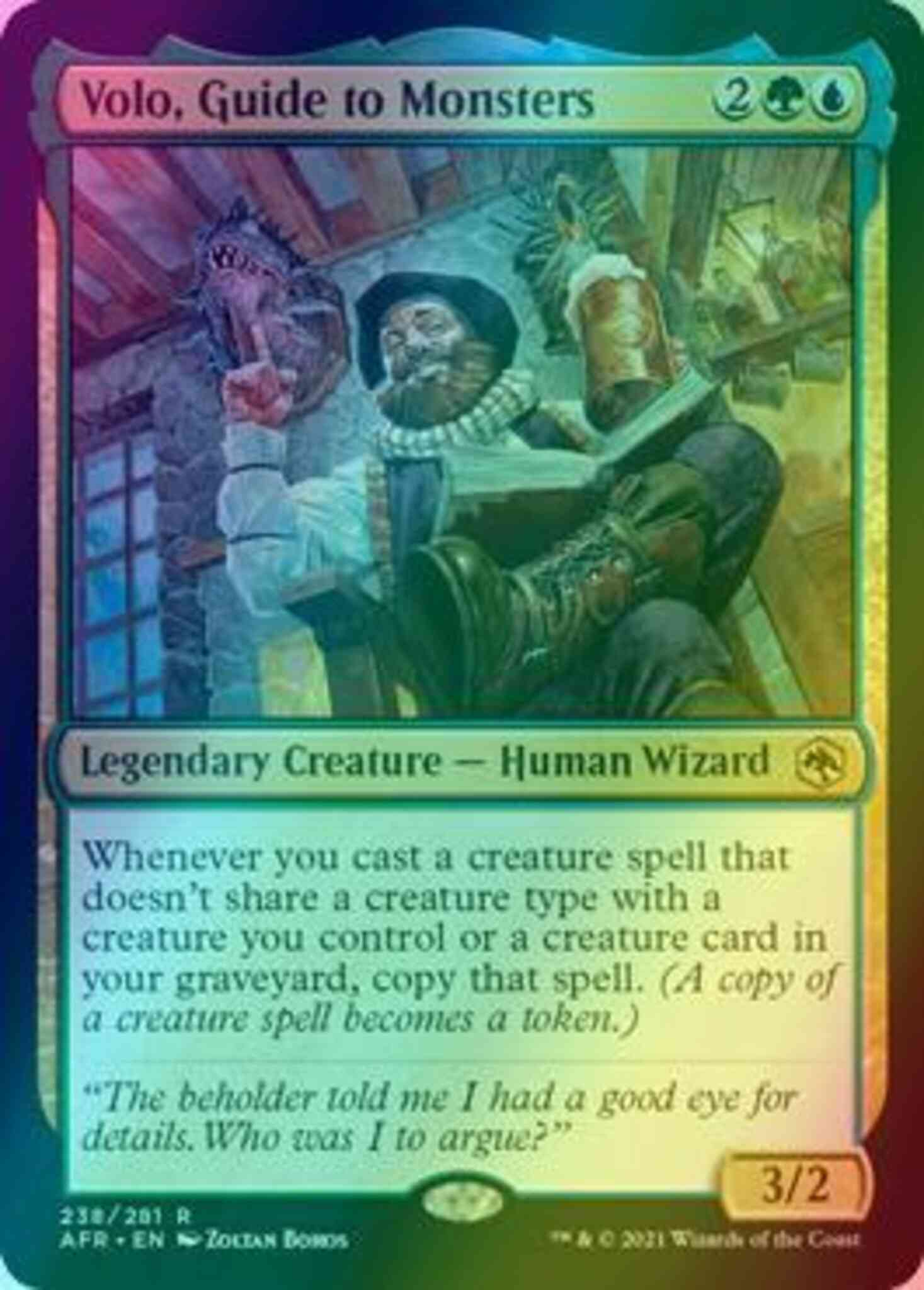 Volo, Guide to Monsters [238] [Adventures in the Forgotten Realms] [Foil] –  Face to Face Games