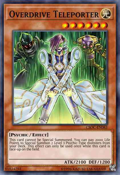 Overdrive Teleporter - CSOC-EN083 - Secret Rare - 1st Edition