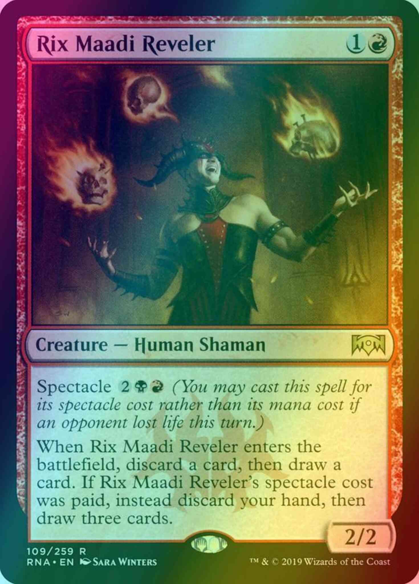Rix Maadi Reveler [109] [Ravnica Allegiance] [Foil] – Face to Face Games