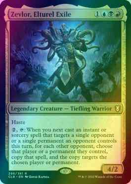 Zevlor, Elturel Exile [296] [Commander Legends: Battle for Baldur's Gate]  [Foil]  Face to Face Games