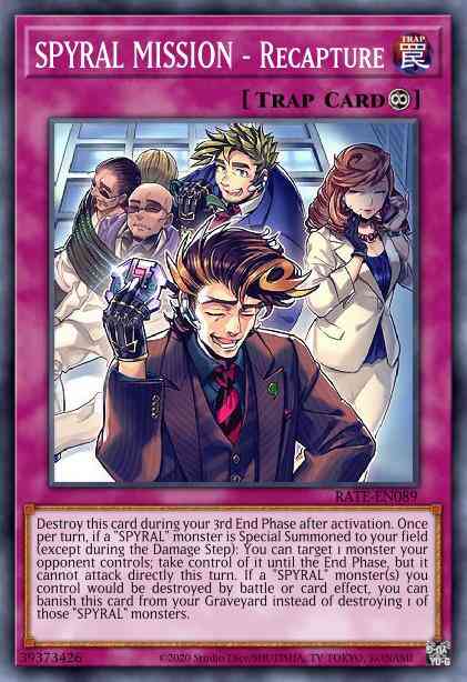 SPYRAL MISSION - Recapture - RATE-EN089 - Rare - Unlimited