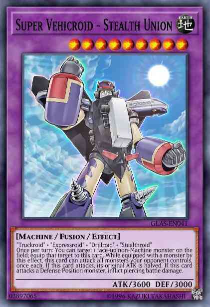 Super Vehicroid - Stealth Union - DUOV-EN078 - Ultra Rare - 1st Edition