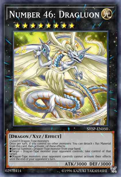 Number 46: Dragluon - SHSP-EN050 - Ultimate Rare - Unlimited