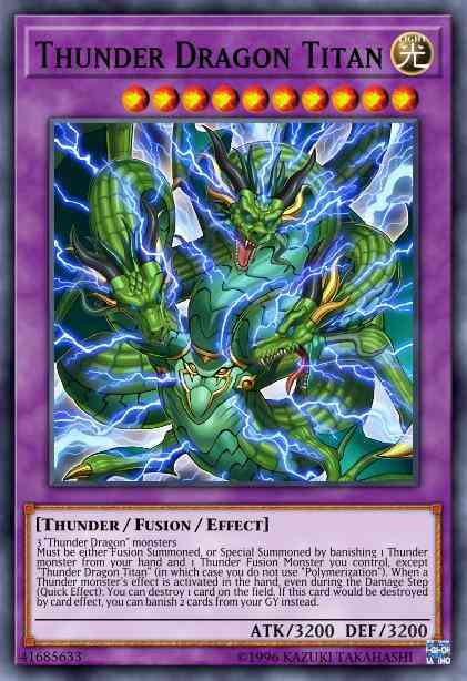 Thunder Dragon Titan - MP19-EN182 - Ultra Rare - 1st Edition