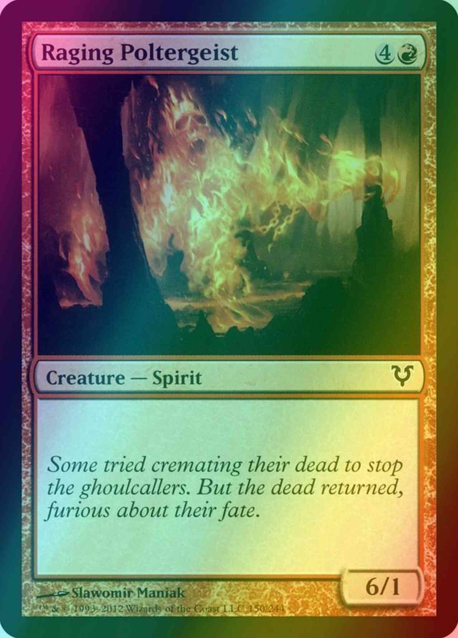 Raging Poltergeist [150] [Avacyn Restored] [Foil]  Face to Face Games