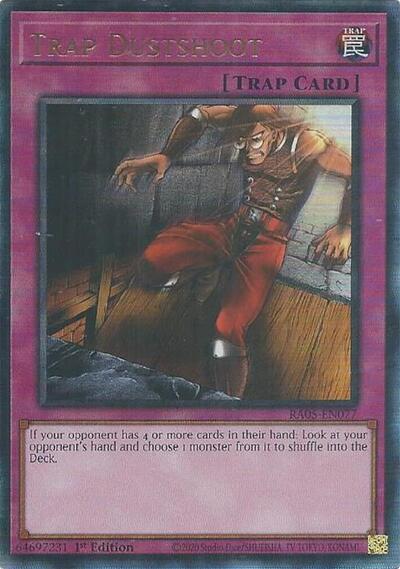 Trap Dustshoot - RA05-EN077 - Ultimate Rare - 1st Edition
