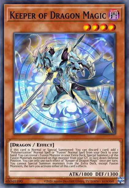 Keeper of Dragon Magic - TOCH-EN041 - Rare - Unlimited