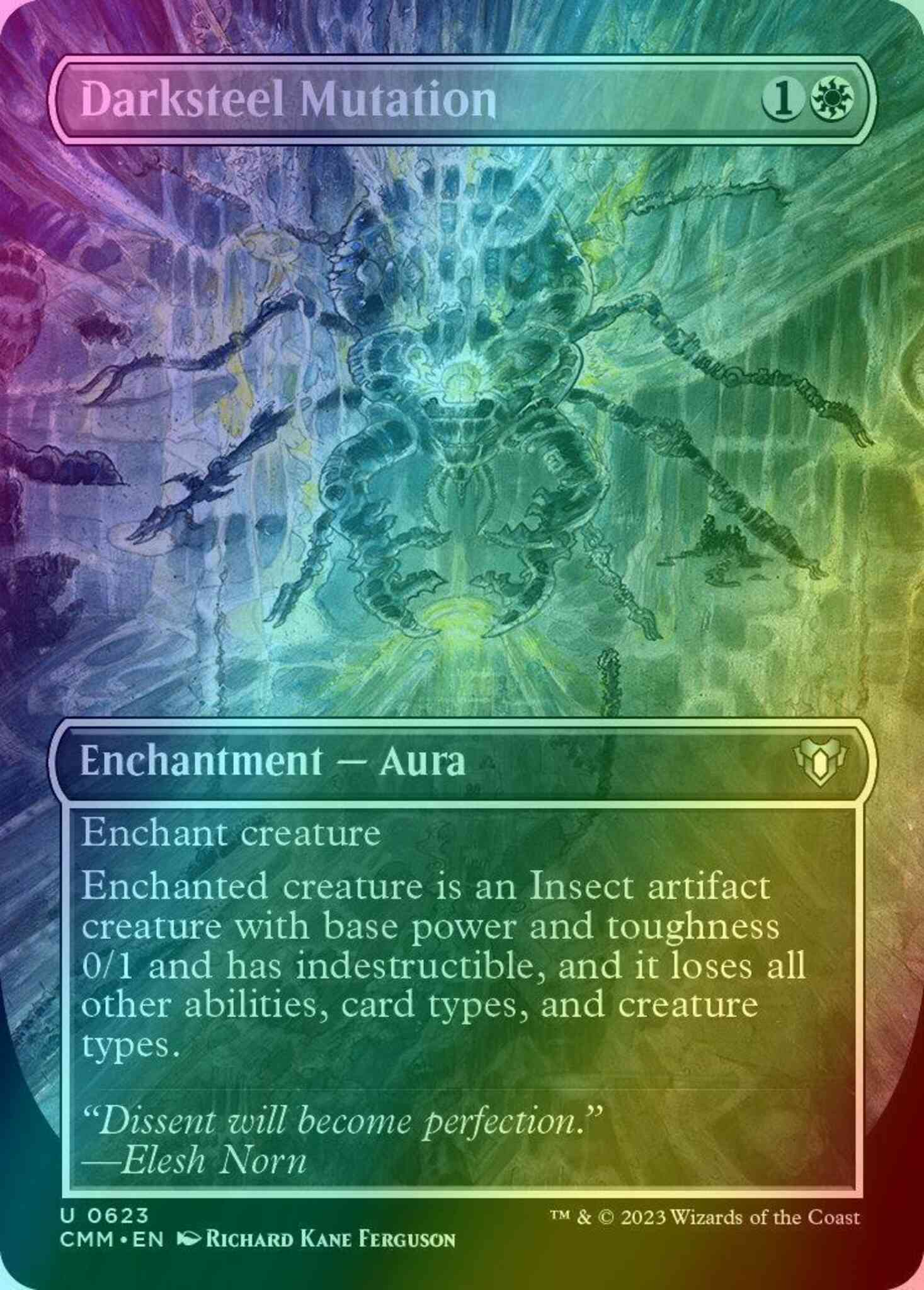 Darksteel Mutation [623] [Borderless] [Commander Masters] [Foil] – Face to  Face Games