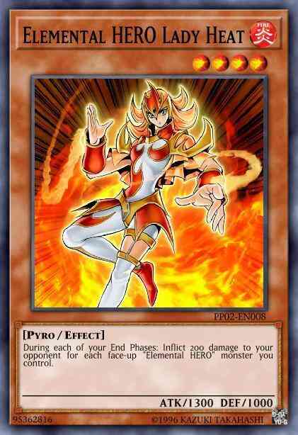 Elemental HERO Lady Heat - LCGX-EN038 - Common - Unlimited